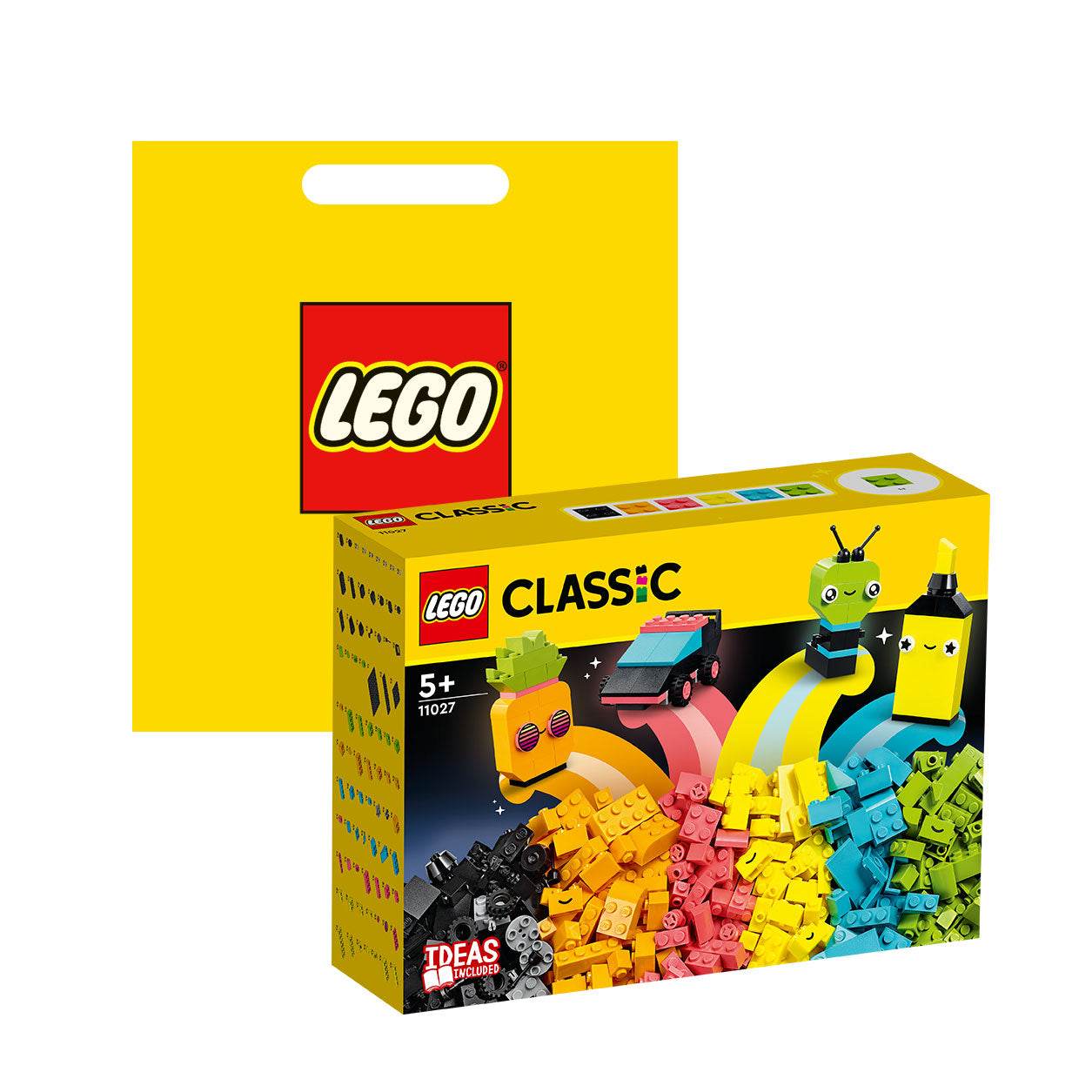 Конструктор LEGO Classic Series Creative Neon Wind (11027) - Boxette Shop
